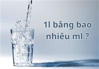 1 Lít Bằng Bao Nhiêu Ml​? Chuyển Đổi Lít Sang Cm3, Cc