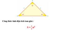 Công Thức Tính Diện Tích Tam Giác Vuông Cân, Vuông, Đều Và Bài Tập