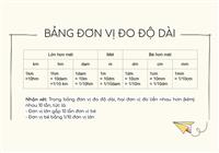 Bảng Đơn Vị Đo Độ Dài Từ Mm, Cm, Dm, M, Km Đầy Đủ Nhất
