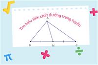 Đường trung tuyến là gì? Khái niệm, công thức, tính chất 