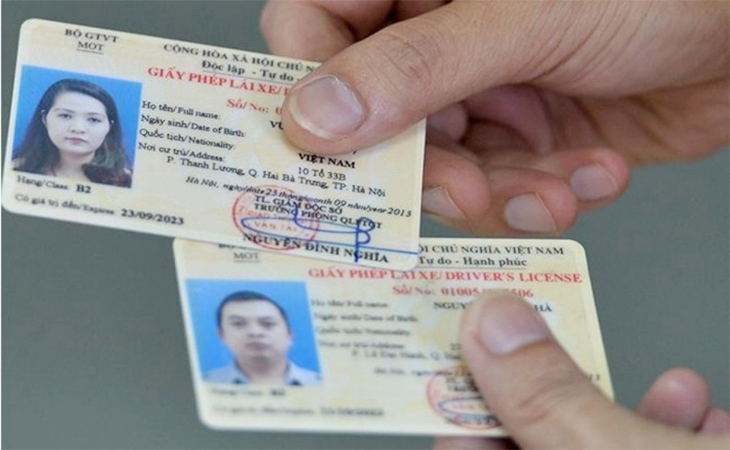 loi khong co giay phep lai xe o to
