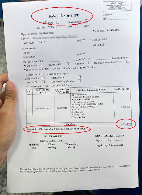 Bấm biển số xe máy ở đâu