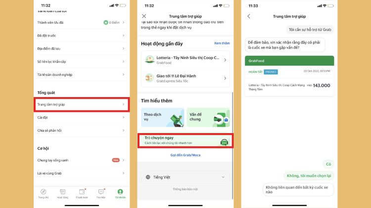 tổng đài chăm sóc khách hàng grab hcm