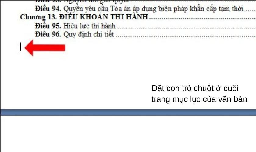 Cách đánh số trang trong word