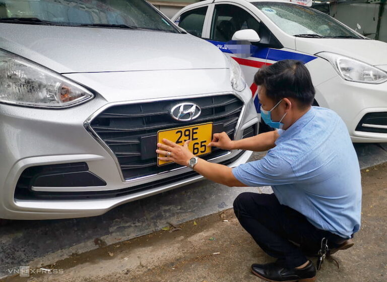 Biển số xe các quận huyện Hà Nội